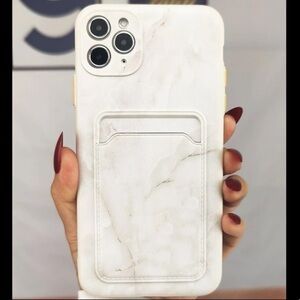 NEW!! Marble Card Slot iPhone Case🤍